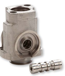 Корпус і золотник регулюючого клапана