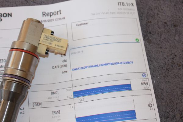 BEBJ1D00002 Електромагнітний CR інжектор / форсунка DAF MX13 US13 / EURO 6 - Фото 2